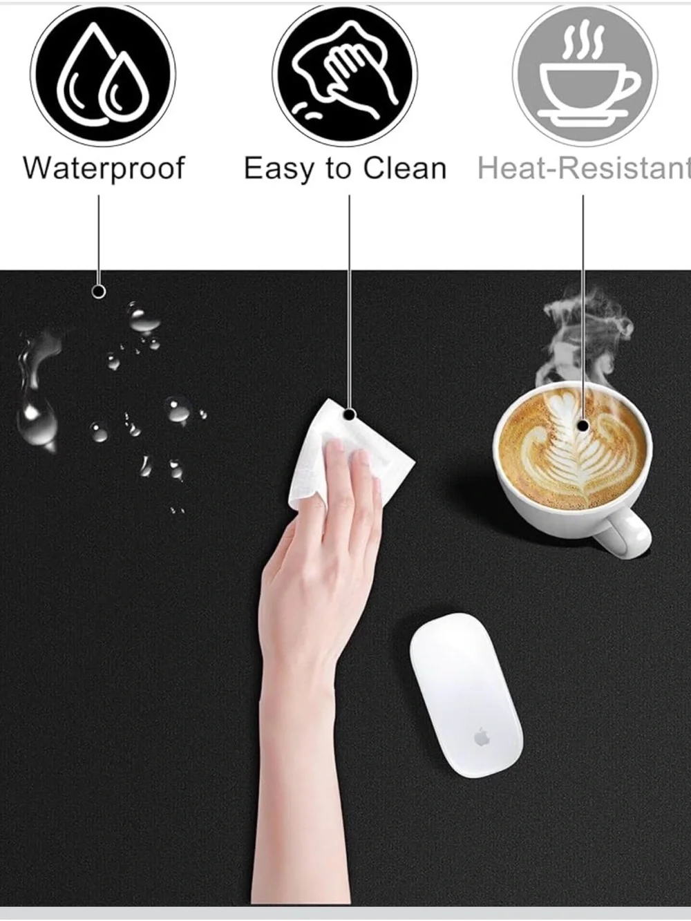 Wireless Charging Mouse Pad, 31.5